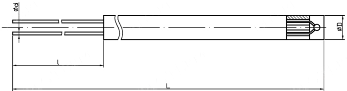  Рис.1. Схема термопреобразователей ТПП-501М 009, ТПР-501М 009