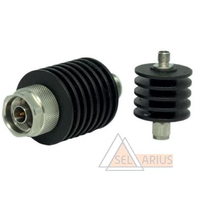 Аттенюатор коаксиальный с повышенным уровнем рассеиваемой мощности Д2П-18-15-01Р-01