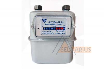 Фото счетчика газа Октава G2