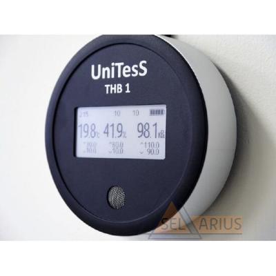 Термогигрометр-барометр с радиоканалом UniTesS THB-1В
